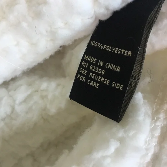 DG2 by Diane Gilman Cream Teddy Jacket - Picture 7 of 8